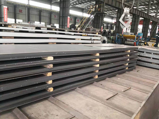 Gepolijste geglote legeringstaalplaat ASTM JIS DIN Standard breed staalplaat 1200 mm - 2500 mm